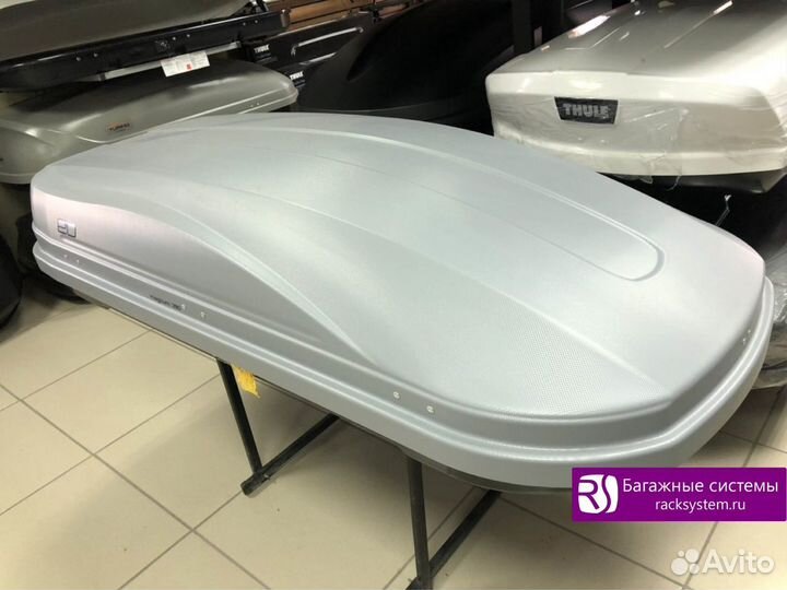 Автобокс Магнум 390 серый карбон