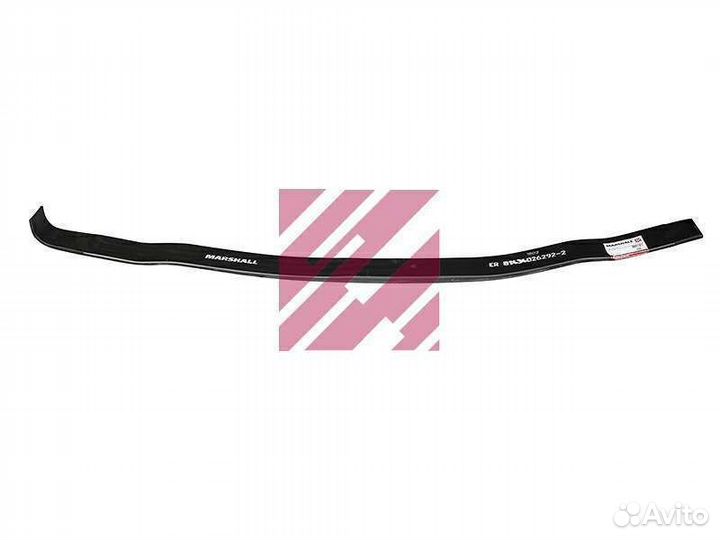 Лист рессоры подкоренной MAN TGA/TGS