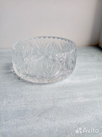 Конфетницы, салатники хрустальные СССР
