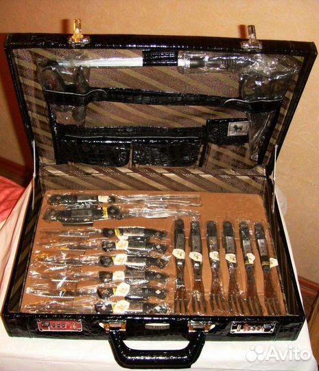 Набор ножей в подарочном кейсе Lowen Herz 1991г