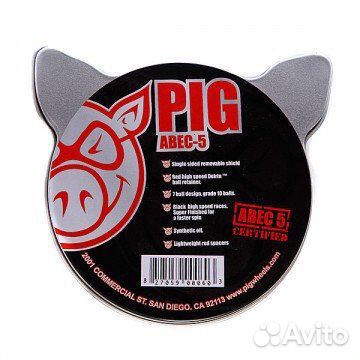 Подшипники для скейтборда Pig abec 5