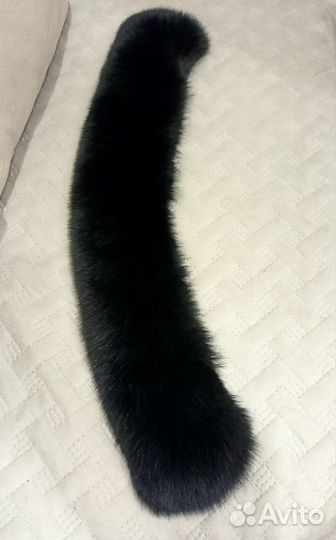 Меховой воротник песец
