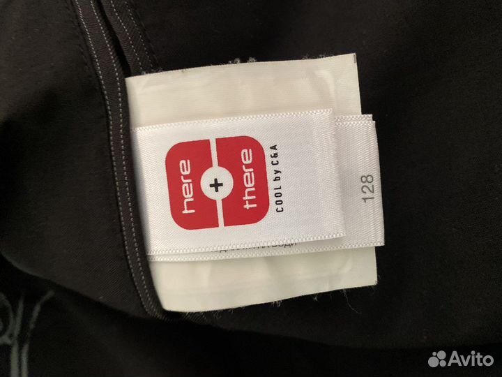 Пиджак C&A школьный для мальчика черный р 128