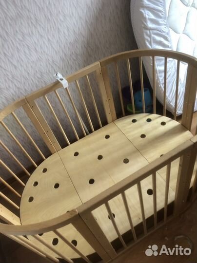 Кровать детская круглая овальная