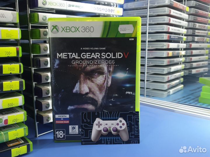 Metal gear solid v 5 Crounds Zeroes xbox 360 б/у