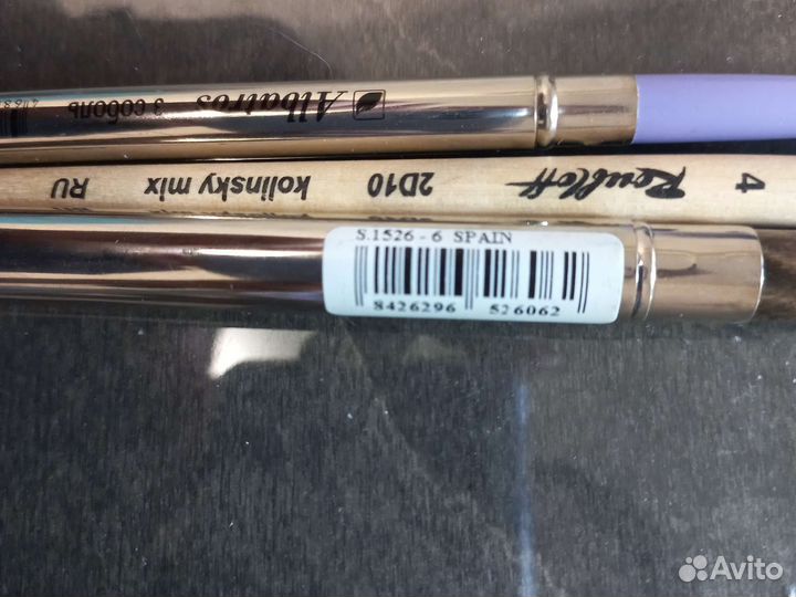 Кисточки escoda, kolinsky mix