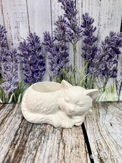 Кашпо из гипса