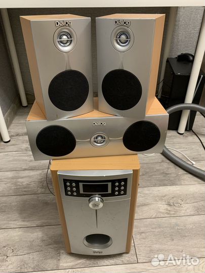 Колонки с сабвуферов 160w