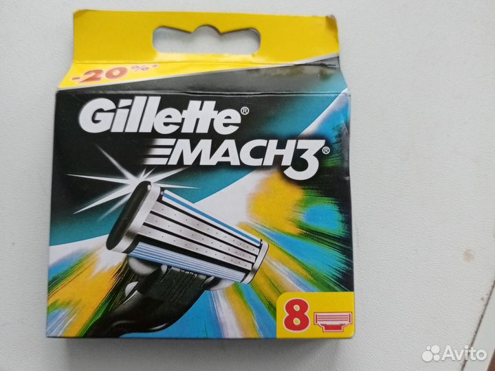Лезвия для бритья Gillette mahc 3, Эпилятор