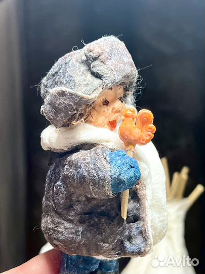 Ватная игрушка