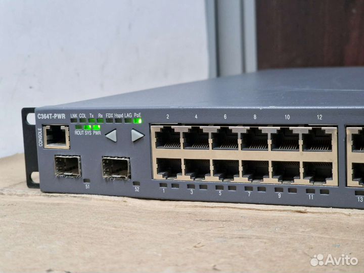 Коммутатор 48-порт Avaya C364T PWR 700397326 (PoE)