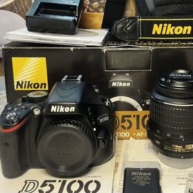 Nikon d5100 kit как новый