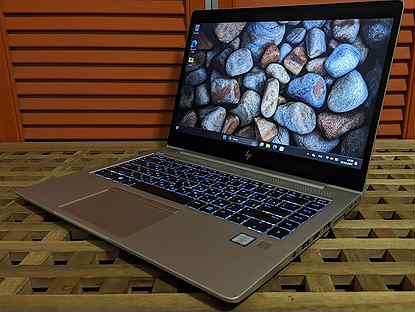 Тонкий и лёгкий HP Elitebook 8-ядер/14' FHD IPS