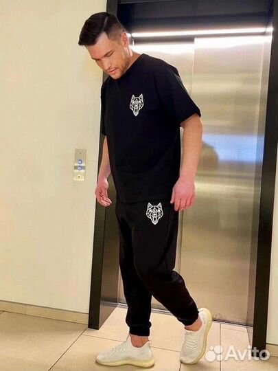 Костюм футболка и штаны Кибер borz