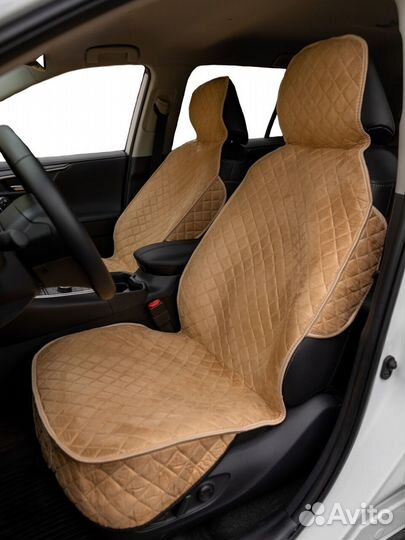 Накидки на сиденья из велюра