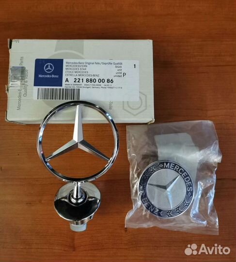 Эмблема Mercedes