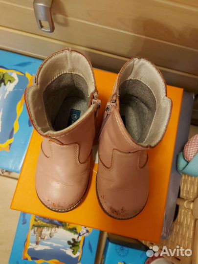 Ботинки натуральные 23 размер