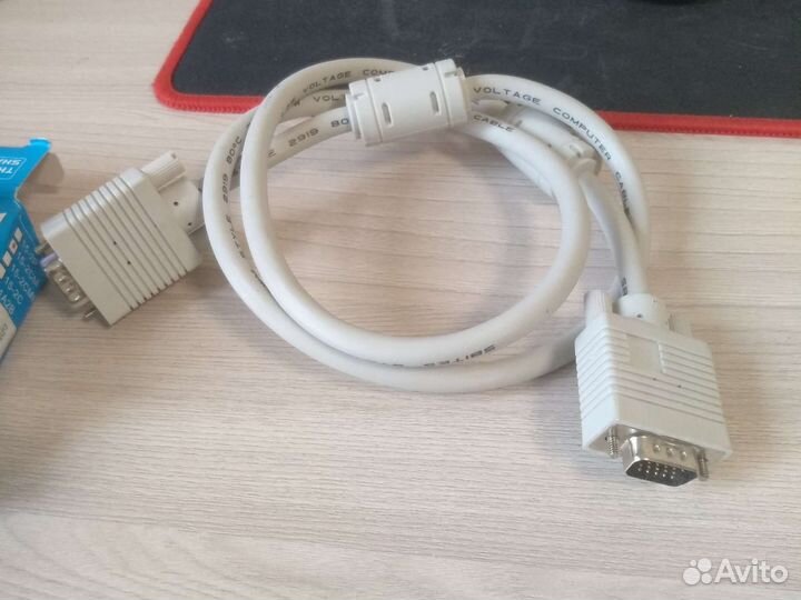 Vga switch и 2 vga кабеля