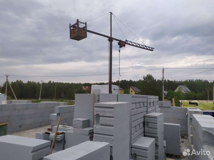 Кран для блоков