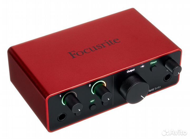 Студийный комплект focusrite Scarlett Solo Studio
