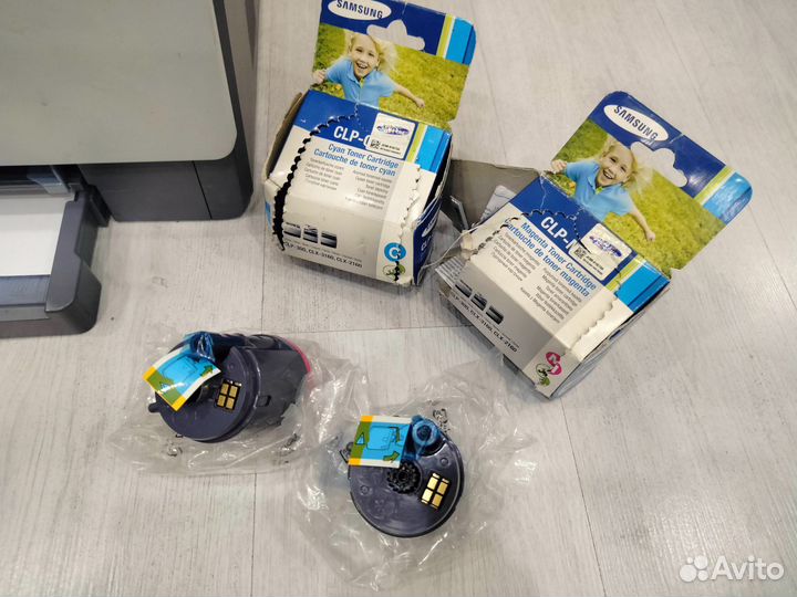 Цветной лазерный мфу Samsung clx-2160