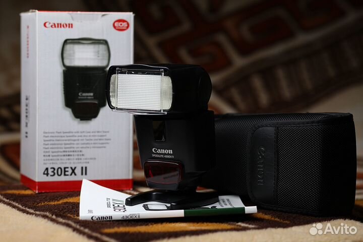 Вспышка Canon 430 ex ii
