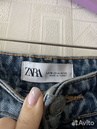 Джинсы zara 36