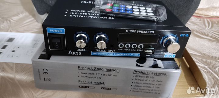 Усилитель+ колонки Lg