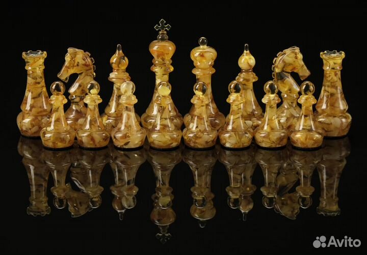 Янтарные Шахматы Янтарь Шахматные Фигуры EI s