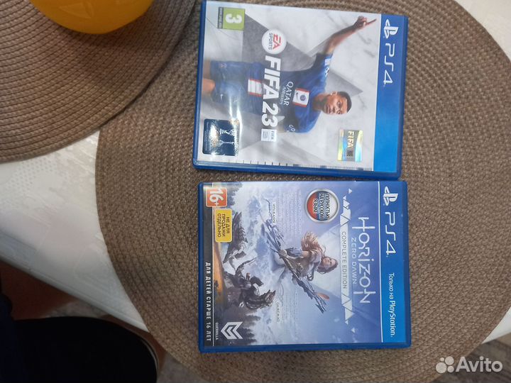Игры на ps4 диски, Fifa23,HoRizon