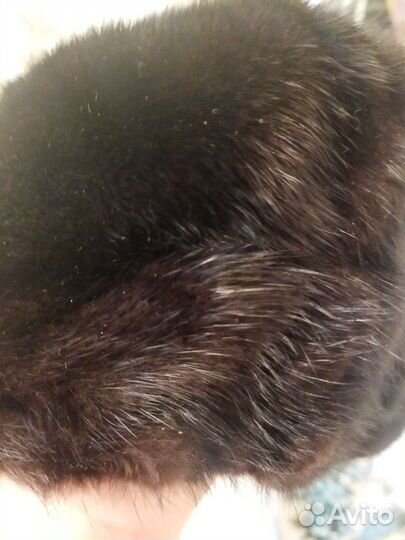 Берет женский норковый