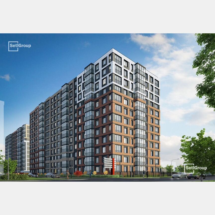 1-к. квартира, 34,8 м², 8/11 эт.