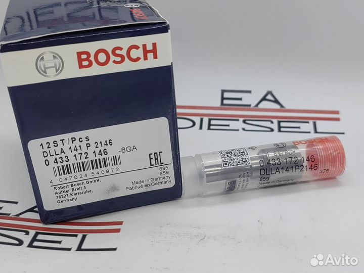 Распылитель 0 433 172 146 (dlla 141P2146)