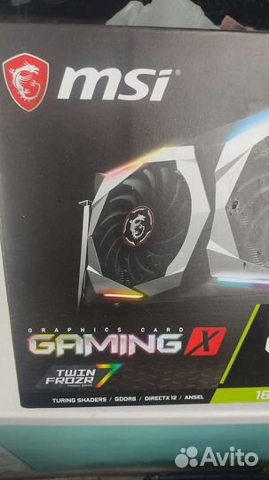 Видеокарта gtx 1660 ti 6gb