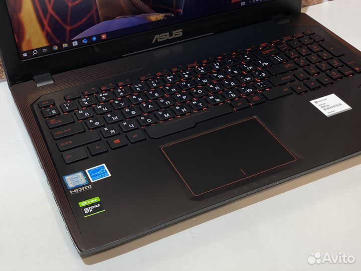 Asus мощный i7 12gb GTX1050 4gb\ssd+hdd игровой но