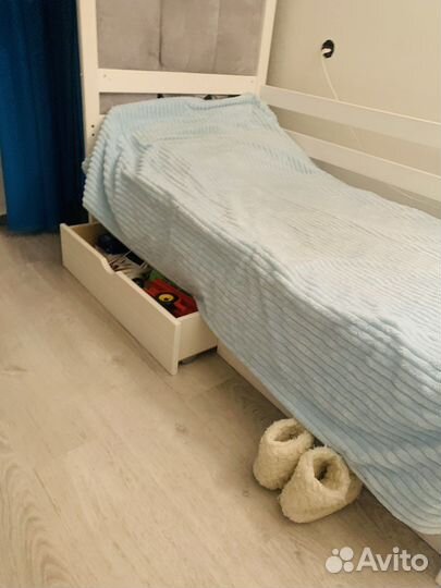 Кровать домик с матрацем