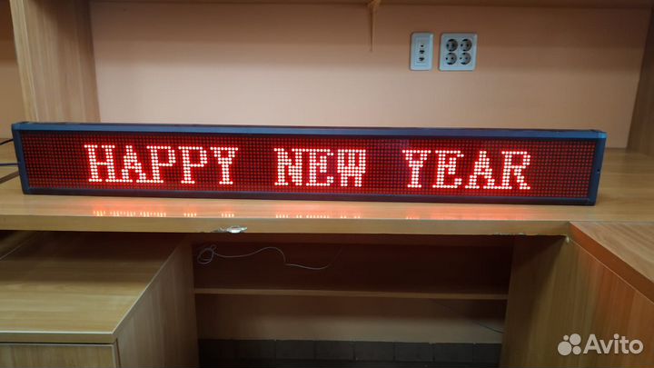 Светодиодная панель-строка 125x16 см