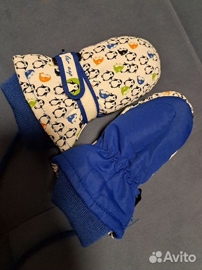 Варежки краги 1-2 года