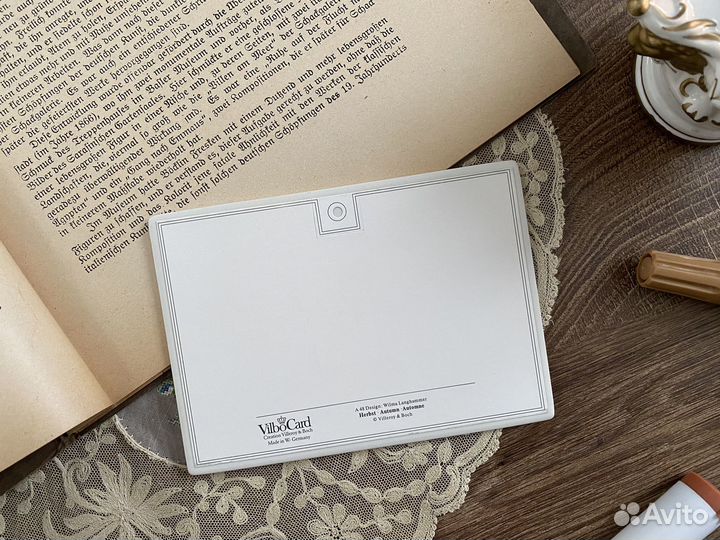 Фарфоровая Открытка - Панно Villeroy &Boch