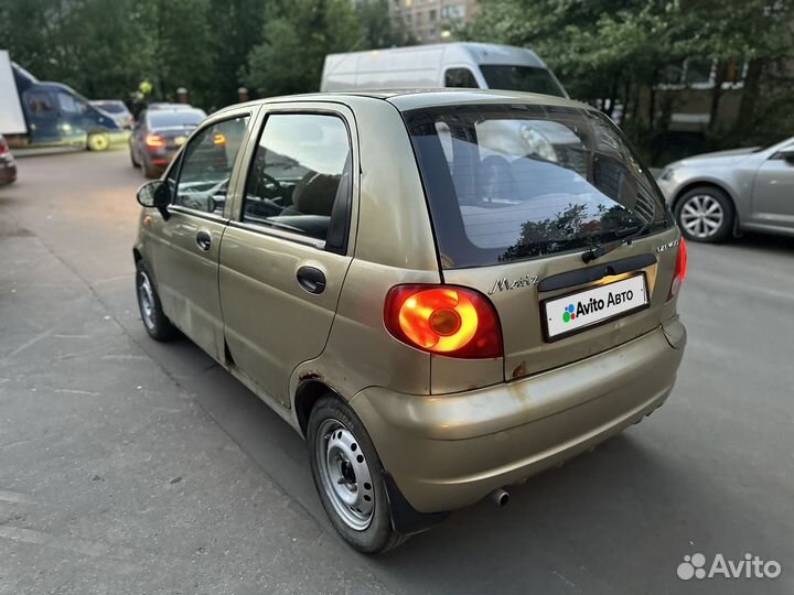 Daewoo Matiz 0.8 AT, 2007, 170 000 км