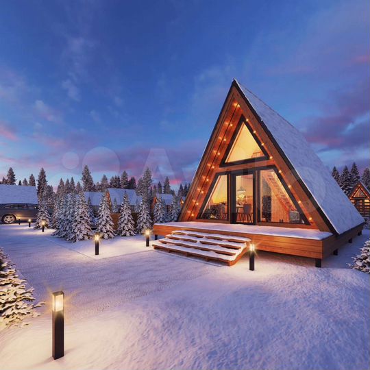 Дом 52 м² на участке 6 сот.