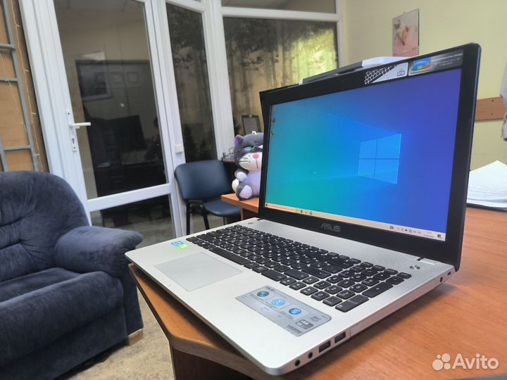 Ноутбук asus N56VB, 750 Гб, Core i5-3230M 6 гб