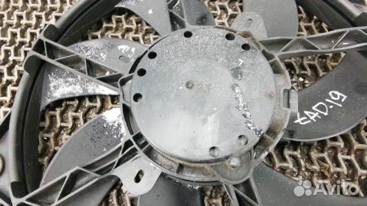 Вентилятор радиатора renault megane 3 (ZAD19KE01)