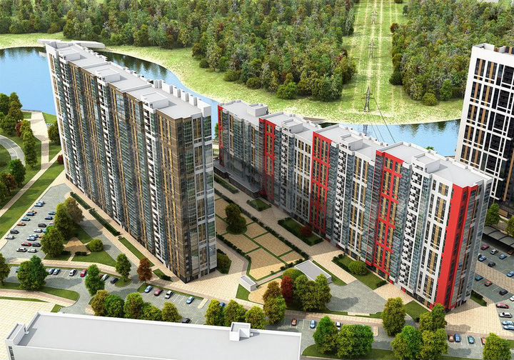 2-к. квартира, 53,2 м², 2/25 эт.