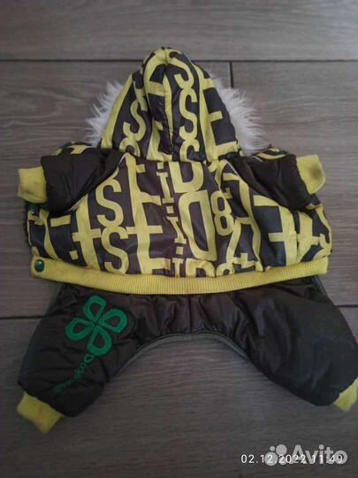 Зимний костюм для собак