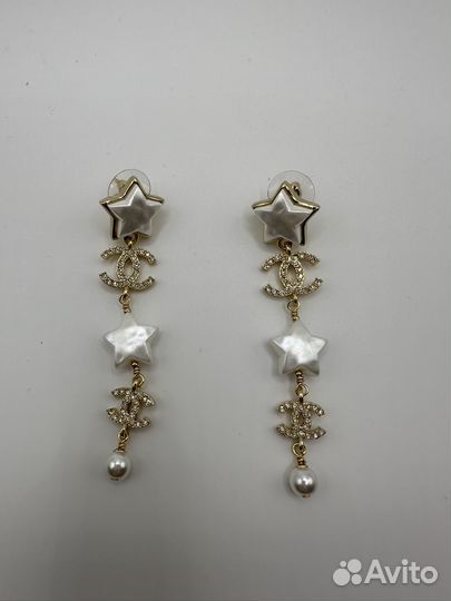 Серьги Chanel оригинал