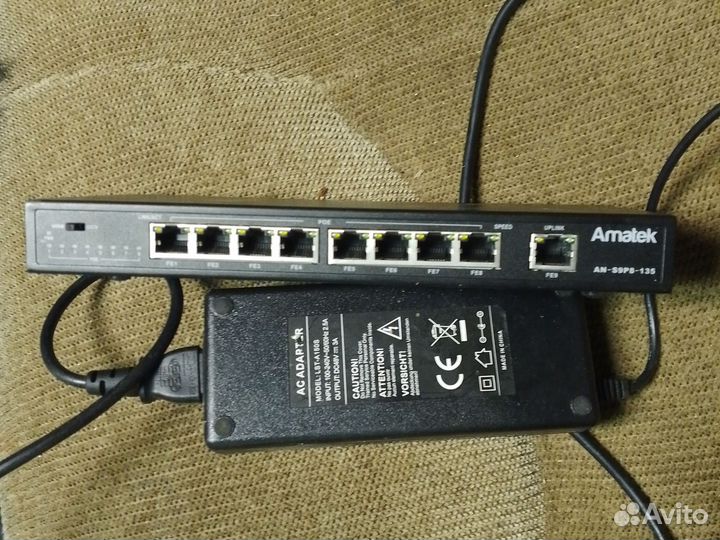 Poe коммутатор 8 портов