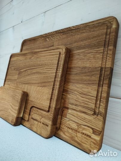 Набор разделочных дубовых досок