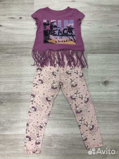 Пакет вещей на девочку 128 см