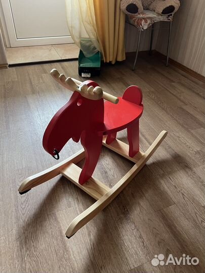 Качалка лось IKEA икеа